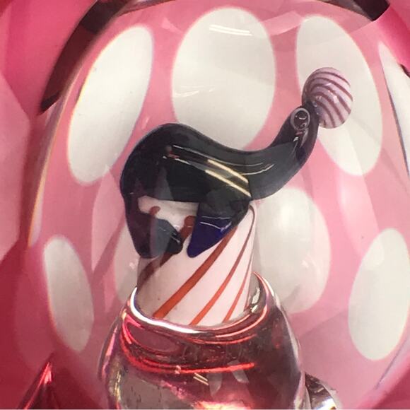 Perthshire Peter McDougall Seal Balancing Ball 1979E Faceted Vintage Paperweight - Picture 8 of 16